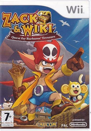 Zack & Wiki Quest for Barbaros Treasure - Nintendo Wii (B Grade) (Used) (Eng)